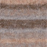 DROPS Fabel Long Print garn - 50g - Sandy dust (651)