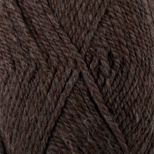 DROPS Alaska Mix garn - 50g - Mörk brun melerad (50)