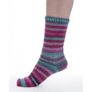 Viking garn Aurora 150g Rosa/Röd/Blå (672)