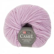 Viking garn Camel 50g - Exklusiv Fiber Rosa (263)