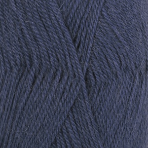 DROPS Alpaca Uni Colour garn - 50g - Kungsblå (6790)