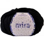 Mira garn 50g Svart