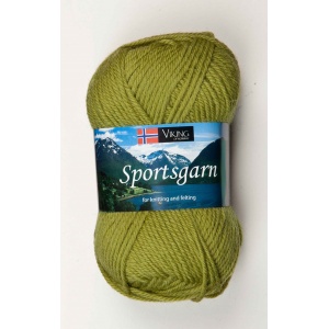 Viking garn Sportsgarn 50g Grön (132) SG