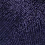 DROPS Cotton Viscose Uni Colour garn - 50g - Mörklila (25)