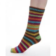 Viking garn Aurora 150g Gul/Grön/Röd (675)
