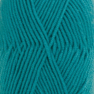 DROPS Merino Extra Fine Uni Colour garn - 50g - Turkos (29)