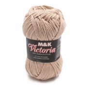 M&K Victoria garn - 50g - Beige (767)