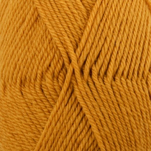 DROPS Karisma Uni Colour garn - 50g - Senapsgul (52)