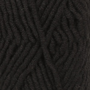 DROPS Peak Uni Colour garn - 50g - Svart (02)