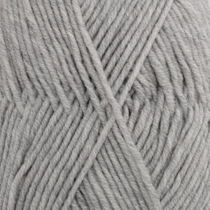 DROPS Merino Extra Fine Mix garn - 50g - Ljusgrå (05)