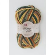 Viking garn Hobbygarn 50g Multi Grön (933)