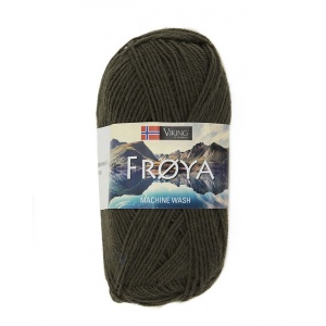 Viking garn Fröya 50g Grön (256)