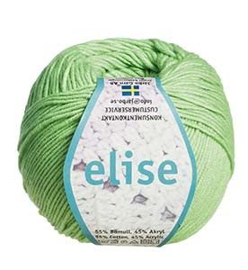 Elise garn 50g Pastell grön (09)