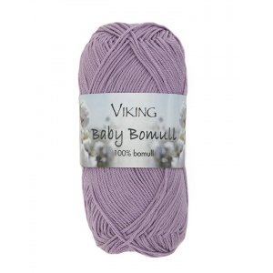 Viking Baby Bomull 50g Lila (367)