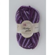 Viking garn Hobbygarn 50g Multi Lila (969)