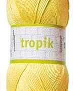 Tropik garn 50g Solgul