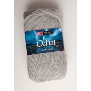 Viking garn Odin 100g Ljusgrå (813)