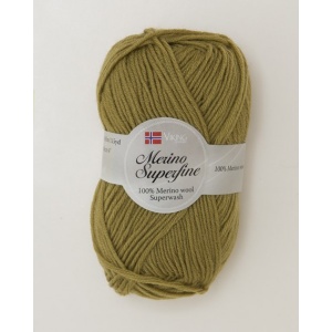 Viking garn Merino Superfine 50g Grön (634)