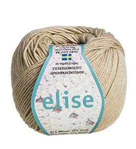 Elise garn 50g Sand (03)