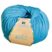 Mio garn 50g - Turkosblå