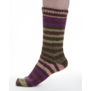 Viking garn Aurora 150g Brun/Grön/Lila (665)