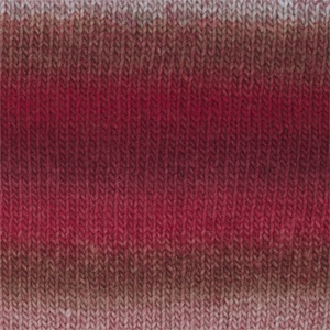 DROPS Big Delight Print garn - 100g - Hallontårta (14)