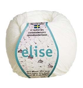 Elise garn 50g Creme (02)