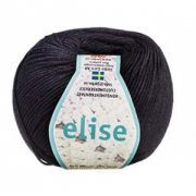 Elise garn 50g Svart (05)