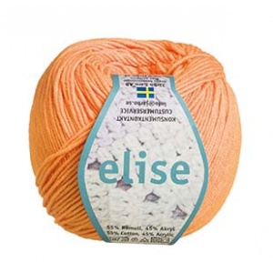 Elise garn 50g Pastell Aprikos (08)