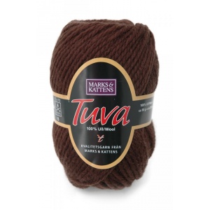 Tuva garn - 50g - Brun (1934)