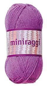 Miniraggi garn 50g Lila