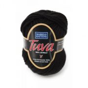 Tuva garn - 50g - Svart (1929)
