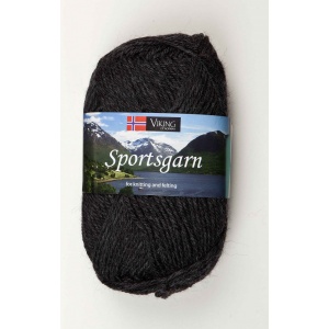 Viking garn Sportsgarn 50g Koksgrå (117) SG