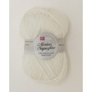 Viking garn Merino Superfine 50g Vit (600)