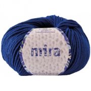 Mira garn 50g Blåbärsblå