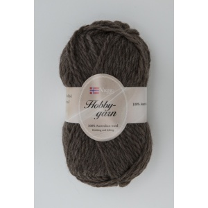 Viking garn Hobbygarn 50g Brun (908)