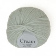 Viking garn Cream 50g - Exklusiv Fiber Mintgrön (134)