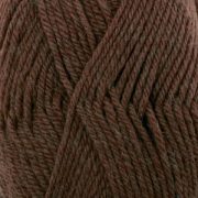 DROPS Karisma Uni Colour garn - 50g - Choklad brun (04)