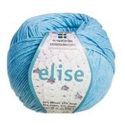 Elise garn 50g Turkos (17)