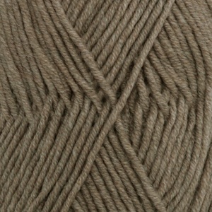 DROPS Merino Extra Fine Mix garn - 50g - Ljust brun (07)