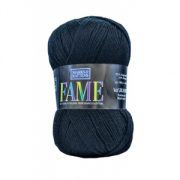 Fame garn - 100g - Svart (622)