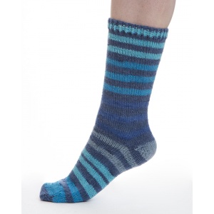 Viking garn Aurora 150g Blå/Grå (625)