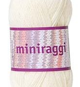 Miniraggi garn 50g Natur