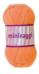 Miniraggi garn 50g Orange