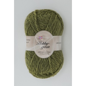 Viking garn Hobbygarn 50g Grön (934)