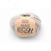 M&K Eco Baby Ull garn - 25g - Ljusgrå (172)