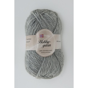 Viking garn Hobbygarn 50g Ljusgrå (913)