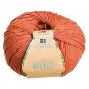 Mio garn 50g - Terracotta gul